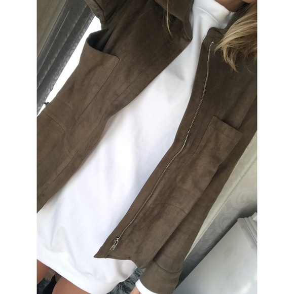 Promesa | Suede Moto Jacket - Picture 5 of 8